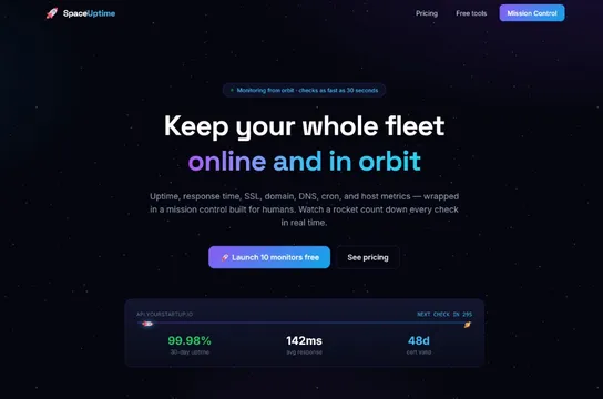 SpaceUptime